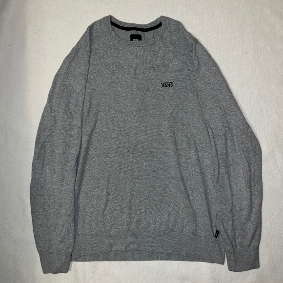 Vans Mens Large Grey Sweater - Picture 1 of 2